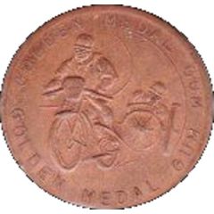 Golden Medal Gum Motor cycle and sidecar racing