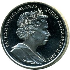 1 Dollar - Elizabeth II Queen Mother and a young Prince Charles