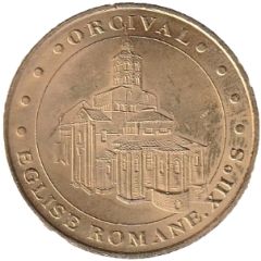 Monnaie de Paris Tourist Token - Orcival Egise romane