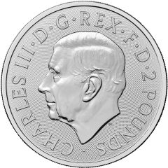 2 Pounds - Charles III Bond Films of the 1980s, 1oz Fine Silver