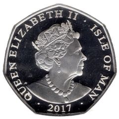 50 Pence - Elizabeth II Platinum Wedding - Royal Memories, Silver Proof