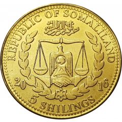 5 Shillings Acinonyx Jubatus