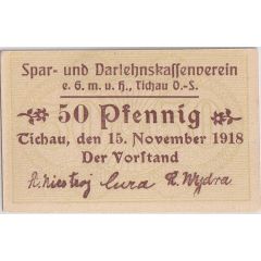 50 Pfennigs Spar- und Darlehnskassenverein