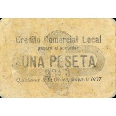 1 Peseta Quintanar de la Orden