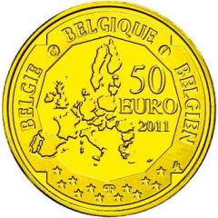 50 Euros - Albert II Discovery of the South Pole