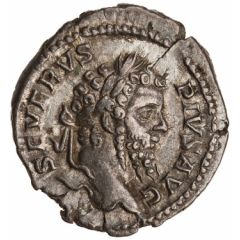 Denarius - Septimius Severus P M TR P XVI COS III P P, Jupiter