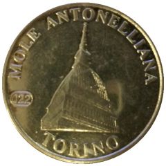 Token - Torino Mole Antonelliana, silver