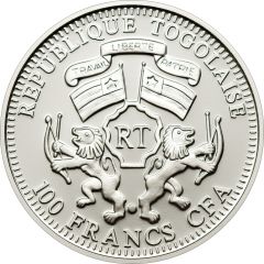 100 Francs CFA Zebra
