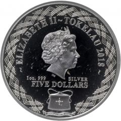 5 Dollars - Elizabeth II New Baby