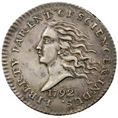 10 Cents `1792 Disme` Pattern, silver