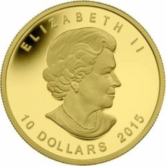 10 Dollars - Elizabeth II Polar Bear and Cub