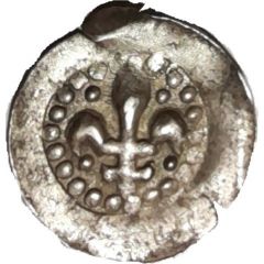 1 Pfennig `Lilienpfennig` Konrad von Lichtenberg
