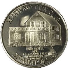 Medal - Heartland Coin Club 25th Anniversary