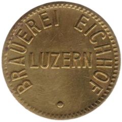 1/2 Liter Bier `Haustrunk` - Eichhof Luzern