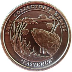 Medal - Bass Collector`s Series Patience