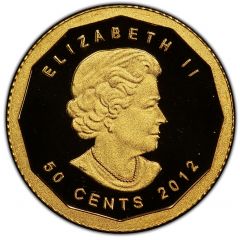 50 Cents - Elizabeth II Fractional Gold Set