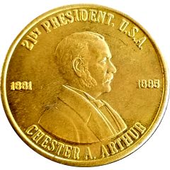 Token - Reader`s Digest History of U.S. Presidents Chester A. Arthur