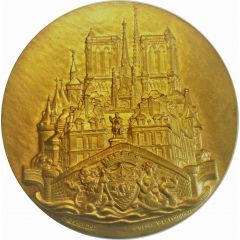 Medal - Federation of the Parisian building