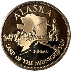 Medal - States of the Union Alaska