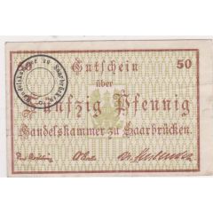 50 Pfennigs Handelskammer