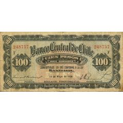 100 Pesos 10 Condores