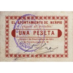1 Peseta Nerpio
