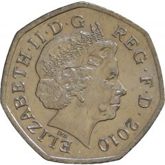 50 Pence - Elizabeth II 4th portrait, Girlguiding