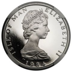 1 Penny - Elizabeth II Quincentenery of the College of Arms, Platinum Proof