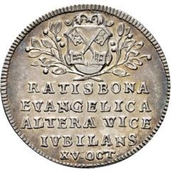 1 Ducat Silver pattern strike, Reformation