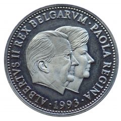 Token - Albert II and Paola