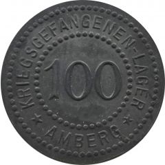 100 Pfennig - Amberg Kriegsgefangenenlager