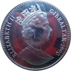 1 Crown - Elizabeth II Constitution
