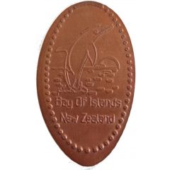 Medal - Elongated CoinBay of Islands
