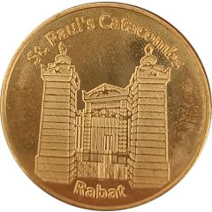 National Tokens Maltese Heritage - Rabat St Paul`s Catacombs