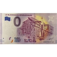 0 Euro - Éperlecques - Le blockhaus de lancement des V1 et V2
