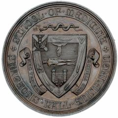 Award Surgeon`s Hall School of Medicine, bronze