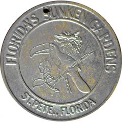 Florida`s Sunken Gardens, St-Petersburg, Florida, USA