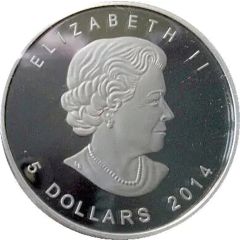 5 Dollars - Elizabeth II Arctic Fox