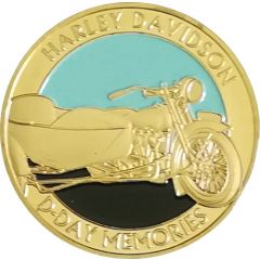 Jeton touristique - Souvenirs et Patrimoine - D-Day - Harley Davidson