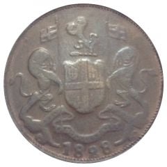 2 Cents Madras mint