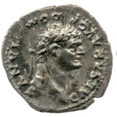 Quinarius - Domitian VICTORIA AVGVST, Victory