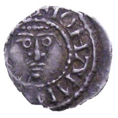 1/2 Penny - John Second `DOMinus` coinage, Dublin