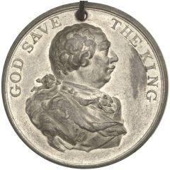 Medal - George III Golden Jubilee, T. Wyon, white metal