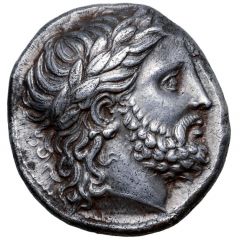 Tetradrachm - Philip II Pella
