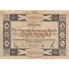 500 000 Mark Deutsch-Luxemburgische Bergwerks- und Hütten-AG