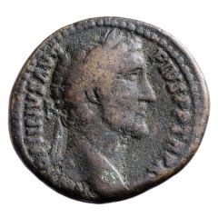 As - Antoninus Pius ANNONA AVG COS IIII S C, Annona