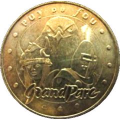 Monnaie de Paris Tourist Token - Puy du Fou Grand Parc
