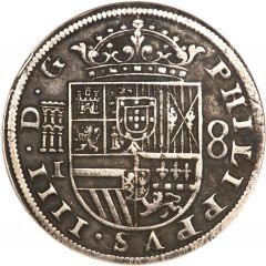 8 Reales - Felipe IV Segovia,8