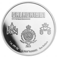 2 Dollars - Elizabeth II Galaga