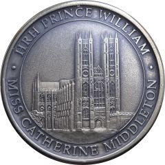 Medal - Marriage Prince William & Miss Catherine Middleton